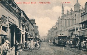 Alsó Chitpore Road – Kalkutta, c1910 alkotó: Unbekannt
