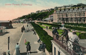 Alsó parádé, Folkestone, 19. század vége – 20. század eleje alkotó: Unbekannt