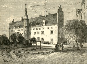 Luther-ház, Wittenberg, 1890. alkotó: Unbekannt