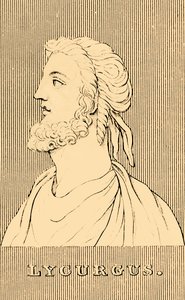 Lycurgus, Kr.e. 820 körül, 1830. alkotó: Unbekannt