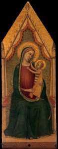 Madonna és Child trónolt, kb. 1335-39. alkotó: Unbekannt