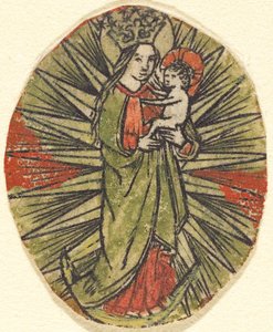 Madonna és gyermeke, c. 14501470. alkotó: Unbekannt