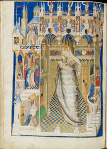 Madonna és a gyermek a templomban (A Szűz öt öröme). Isabella Stuart órái. alkotó: Unbekannt