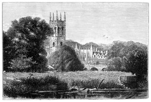 Magdalen College, Oxford, 1900 alkotó: Unbekannt