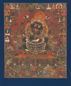 Mahakala, a sátor védelmezője, kb. 1500. alkotó: Unbekannt