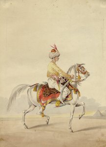 Mameluk lóháton, 1825 körül alkotó: Unbekannt