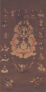 Dakini-Ten mandala alkotó: Unbekannt