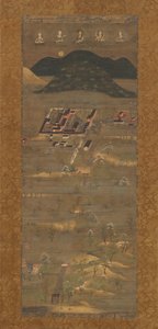 Kasuga-szentély mandala, 14. század eleje. alkotó: Unbekannt