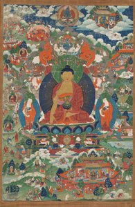 Mandara panteon, 1700 körül. alkotó: Unbekannt