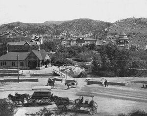 Manitou, Colorado, USA, 1900. alkotó: Unbekannt