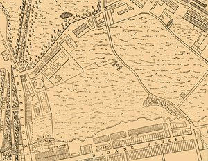 Belgravia térképe, 1814, c1876. alkotó: Unbekannt