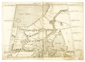 Moszkva térképe, Ptolemaiosz Octava Europe Tabula alkotó: Unbekannt