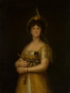 A pármai Maria Luisa 1751-1819, Spanyolország királynője. alkotó: Unbekannt