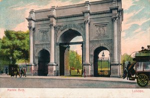 Marble Arch, London, 1906 alkotó: Unbekannt
