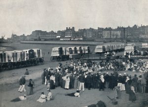 Margate - Am Strand, 1895 von Unbekannt