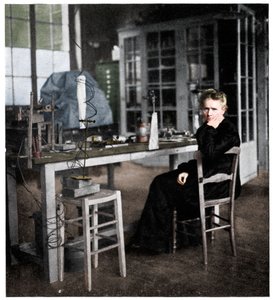 Marie Curie, lengyel származású francia fizikus, 1920. alkotó: Unbekannt