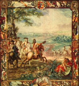 „Marlborough az oudenarde-i csatában, 1708”, 1944. alkotó: Unbekannt