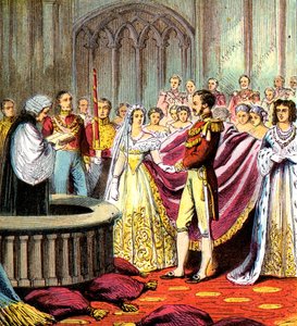 Viktória királynő házassága, 1840-1850-es évek alkotó: Unbekannt