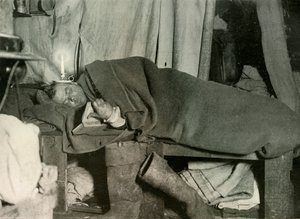 Marston az ágyában, 1908, 1909. alkotó: Unbekannt