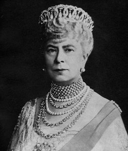 Mary of Teck, az Egyesült Királyság V. György királynője, 1936. alkotó: Unbekannt