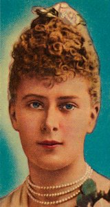 Mary of Teck a York hercegével kötött házassága előtt, 1890-es évek 1935 alkotó: Unbekannt