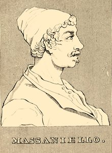 Massaniello, 1622-1647, 1830. alkotó: Unbekannt