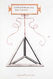 Matematikai rajzok Da Vinci tetraéder alkotó: Unbekannt