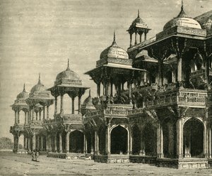 Akbar mauzóleuma, Secundra, 1890. alkotó: Unbekannt