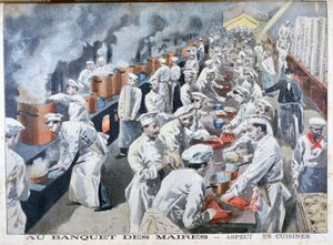 Polgármesteri bankett, Párizs, 1900 alkotó: Unbekannt