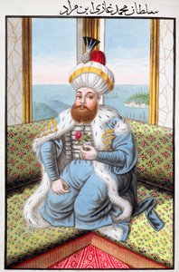 II. Mehmed oszmán császár, 1808 alkotó: Unbekannt