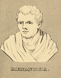 Menander, Kr.e. 342-290, 1830. alkotó: Unbekannt