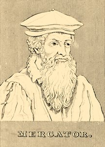 Mercator, 1512-1594, 1830. alkotó: Unbekannt