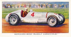 Mercedes-Benz Rudolf Caracciola, 1938 alkotó: Unbekannt