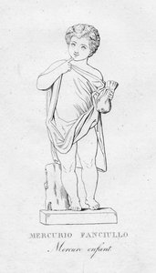 Mercury Child Mercury Child, c1850 alkotó: Unbekannt