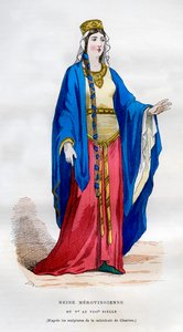 Meroving királynő, 5-8. század 1882-1884 alkotó: Unbekannt