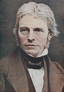 Michael Faraday brit fizikus és kémikus, 19. század közepe alkotó: Unbekannt