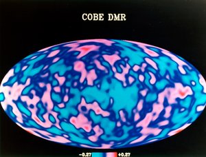 Mikrohullámú térkép a teljes égboltról, 1990-es évek alkotó: Unbekannt