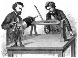 19. század közepe fonautográf, 1872 alkotó: Unbekannt