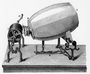 19. század közepe Phonautograph, 1906 körül alkotó: Unbekannt