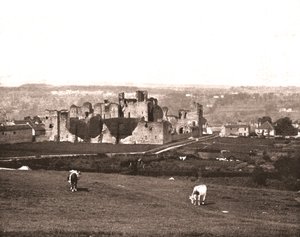 Middleham kastély, Yorkshire, 1894. alkotó: Unbekannt