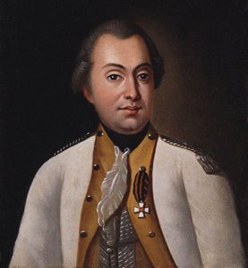 Mihail Kutuzov a Luganszki Pikineer Ezred egyenruhájában, 1788, XIX. alkotó: Unbekannt