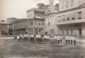 Katonai rendőrség: Géppuskás részleg, 1914 alkotó: Unbekannt