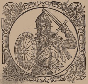 Mindaugas, Litvánia királya Indulás: Sarmatiae Europeae desscriprio..., A. Guagnini, 1578 alkotó: Unbekannt