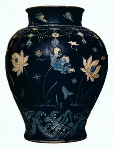 Ming Dynasty, Fahua vase, 15th century alkotó: Unbekannt