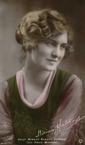 Miriam Babbage, c1880-1950 – Daily Mirror szépségverseny, 1. díjnyertes, c1930. alkotó: Unbekannt