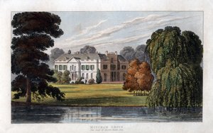 Mitcham Grove, Surrey, Henry Hoare székhelye, 1827 alkotó: Unbekannt