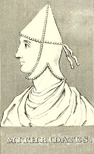 Mithridates, 65-110 AD, 1830. alkotó: Unbekannt