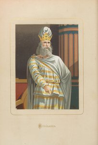 Mithridates. Forrás: Juan Landa minden idők híres férfiai és női, 1875-1877. alkotó: Unbekannt