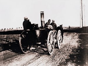 Mobil konyha felfelé haladva, c1914-c1918 alkotó: Unbekannt