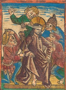 Krisztus kigúnyolása, c. 1490. alkotó: Unbekannt